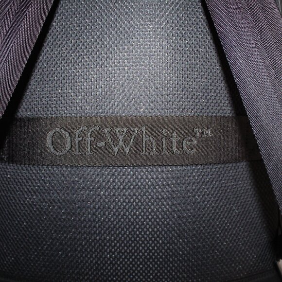 NEW Off White Logo Applique Backpack UNISEX - Picture 9 of 9